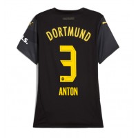 Borussia Dortmund Waldemar Anton #3 Bortatröja Dam 2024-25 Kortärmad